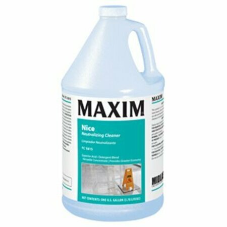 MIDLAB Inc. Water Rinse Neutralizing Cleaner 1 Gallon Lime Scent FC1815, 4PK 181500-41